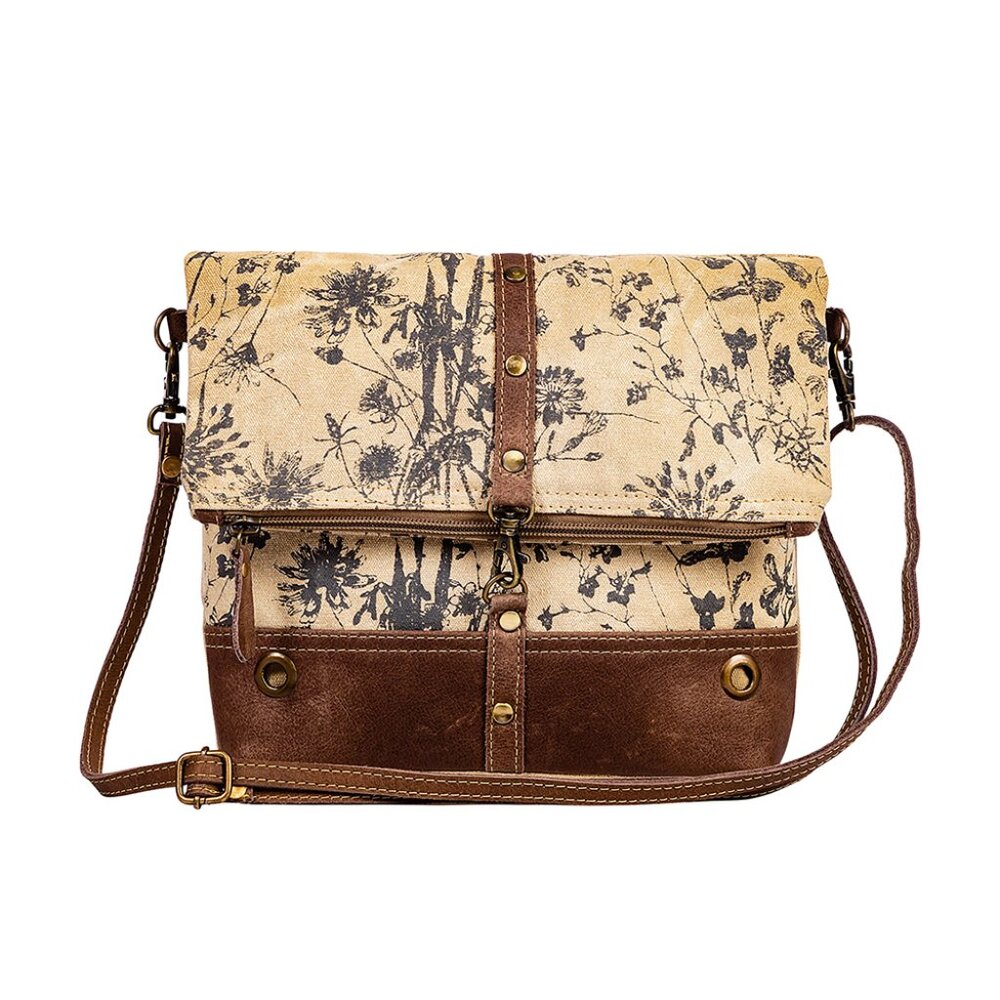 Myra Bag - Tazzie Floral Accent Crossbody Bag